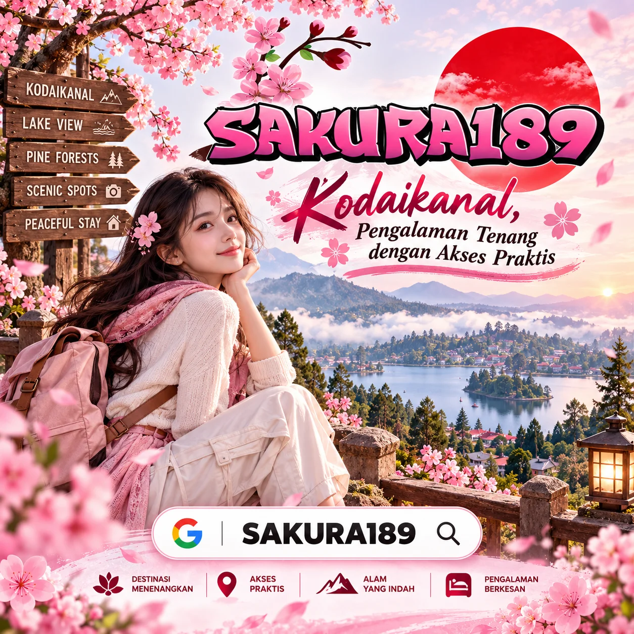 SAKURA189: Jelajahi Kodaikanal